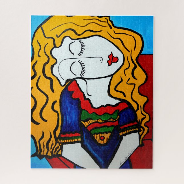 PUZZLE CHICA TÍMIDO (Vertical)