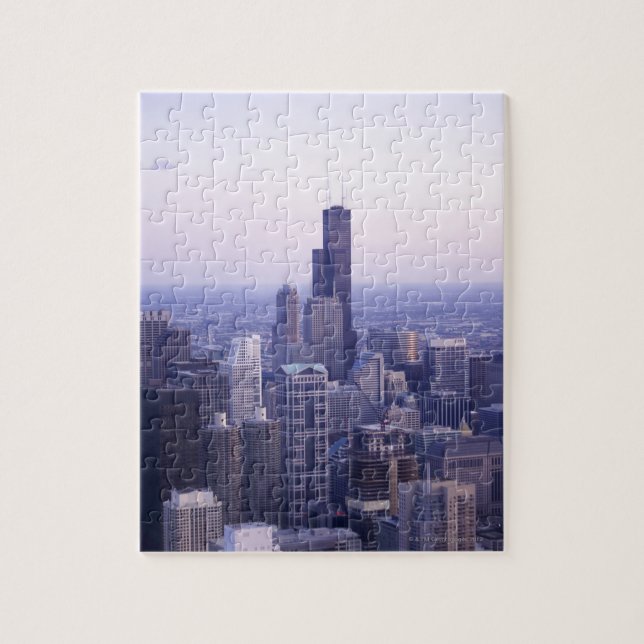 Puzzle Chicago, Illinois, Estados Unidos 2 (Vertical)