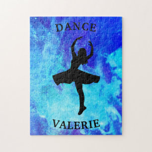 Puzzle Chicas Baile Galaxia Azul