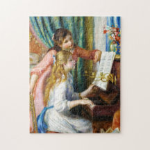 Chicas de la pintura Piano Pierre Auguste Renoir