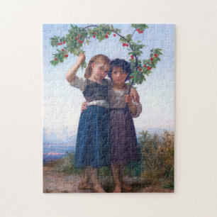 Puzzle Chicas de la Subdivisión de Cerezos, Bouguereau