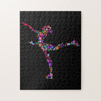 Puzzle chicas de patinaje artístico y patinaje sobre hiel