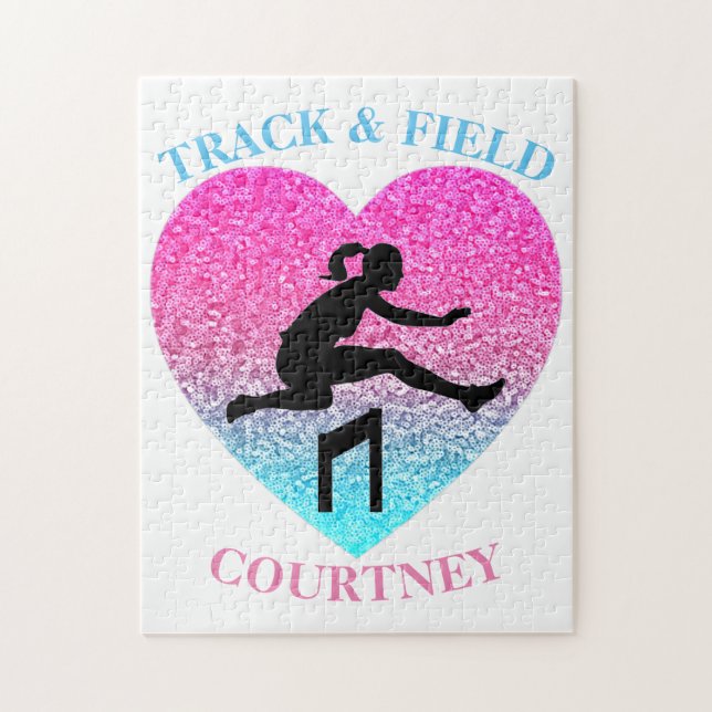 Puzzle Chicas de pista y campo (Vertical)