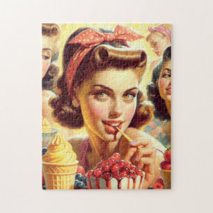 Puzzle Chicas de Retro Candy