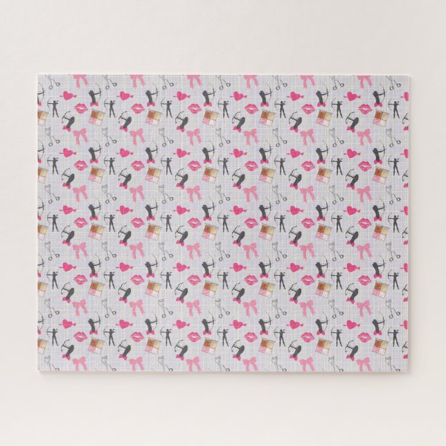 Puzzle Chicas de tiro con arco - Corazón de bruja y maqui (Horizontal)