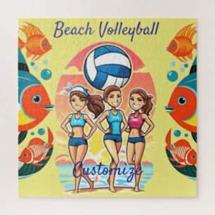 Puzzle Chicas de voleibol de playa Thunder_Cove