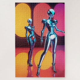 Puzzle Chicas del ciborg Fiesta III