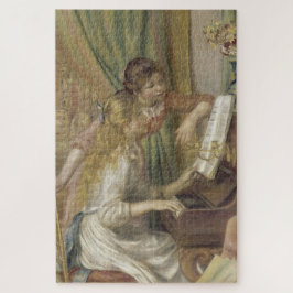 Puzzle Chicas en la pintura impresionista de Piano Renoir