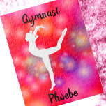 Puzzle Chicas Gimnasia Burbuja Diversión<br><div class="desc">Chicas Gimnasia Bubbles diseño - ¡Simplemente agrega el nombre de tu gimnasta!</div>