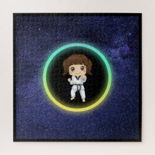 Puzzle Chicas Karate Galaxy