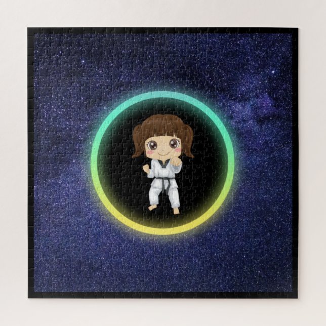 Puzzle Chicas Karate Galaxy (Vertical)