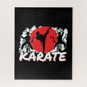 Puzzle Chicas Karate - Tema japonés patriótico