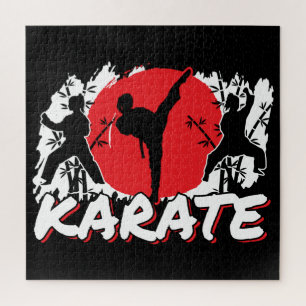 Puzzle Chicas Karate - Tema japonés patriótico