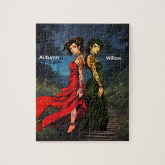 Puzzle Chicas Personalizadas de Anime Tatuadas