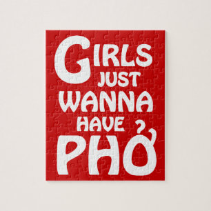 Puzzle Chicas Solo Quieren Tener Phở