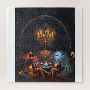 Puzzle Chicas vampiro de póquer solo quieren divertirse