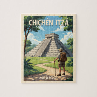 Puzzle Chichén Itzá México – Templo de Kukulcán