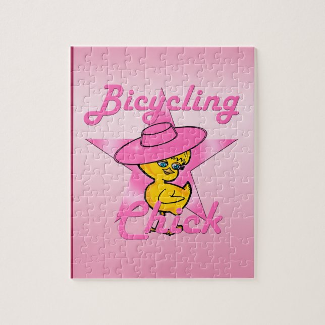 Puzzle Chick de bicicleta #8 (Vertical)