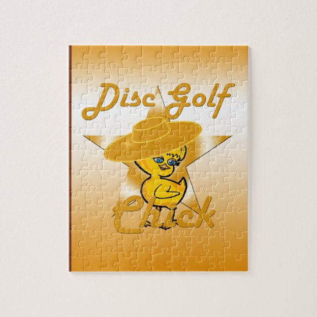 Puzzle Chick de golf de disco #10 (Vertical)