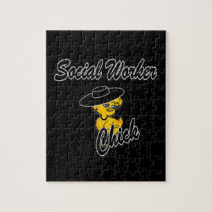 Puzzle Chick de trabajador social #4