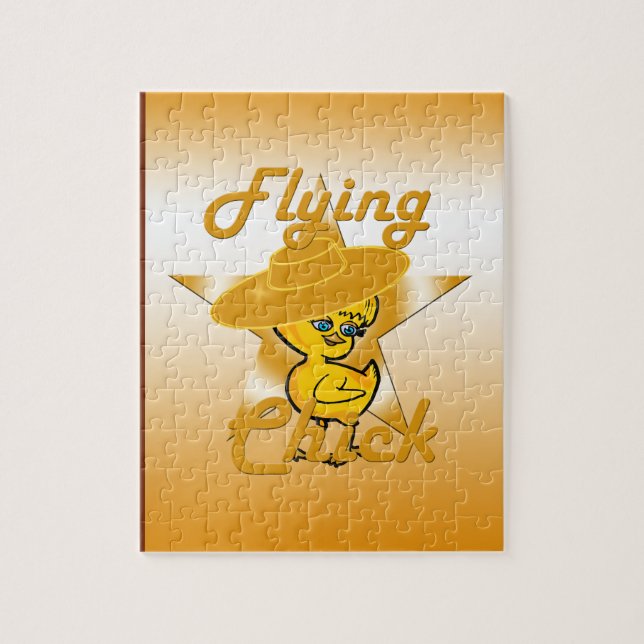 Puzzle Chick volador #10 (Vertical)