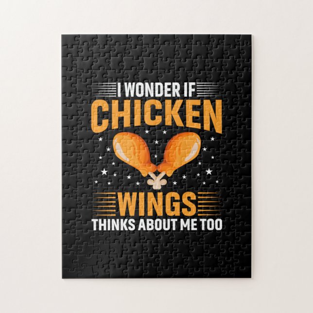 Puzzle Chicken Lover | Ala de pollo (Vertical)