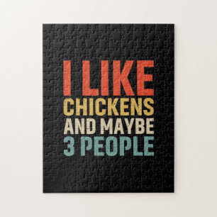 Puzzle Chicken Lover Me Gustan Los Pollos
