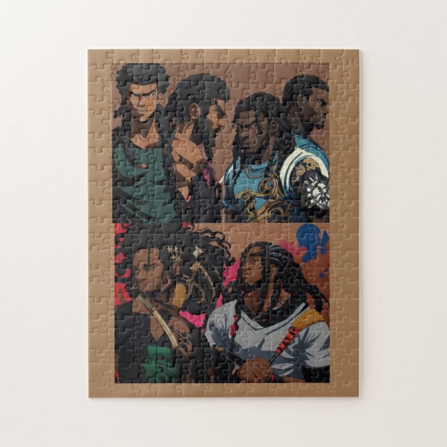 Puzzle Chicos animados 4 (Vertical)