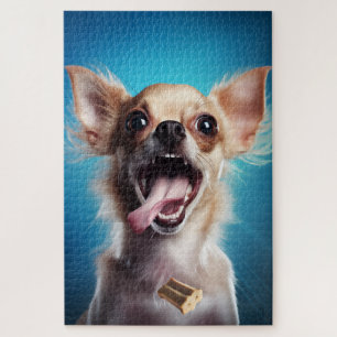 Puzzle Chihuahua En Acción