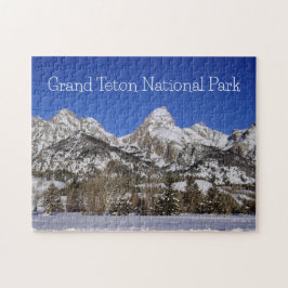 Puzzle Chill de invierno en el parque nacional Grand Teto