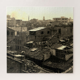 Puzzle China Antigua ciudad de Canton