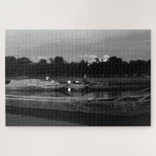 Puzzle China Antiguo Pescador de Cormoranes de Guilin