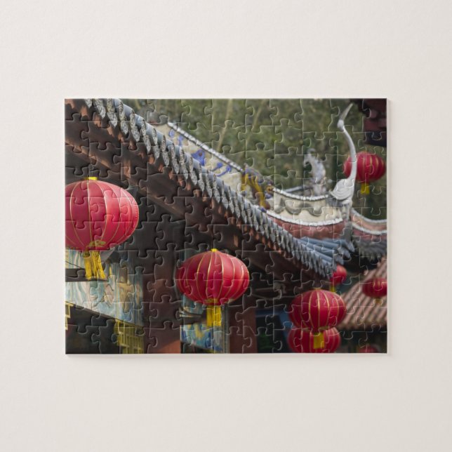 Puzzle CHINA, Provincia de Chongqing, Fengdu. Fantasma de (Horizontal)