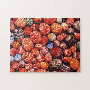 Puzzle China, Tumbas Ming, Recuerdos de Vidrio Pintado
