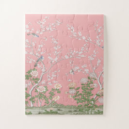 Puzzle Chinoiserie rosa
