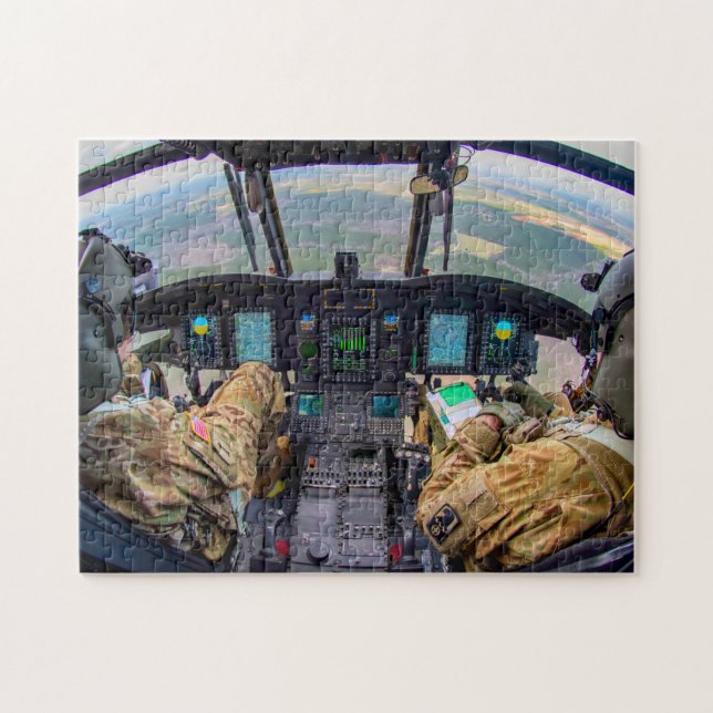 Puzzle CHINOOK COCKPIT CH-47F (11x14 PULGADAS) (Horizontal)