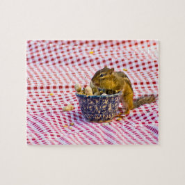 Puzzle Chipmunk Picnic