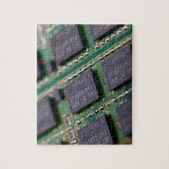 Puzzle Chips de memoria de computadora (Vertical)