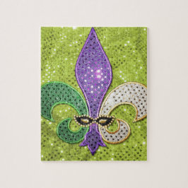 Puzzle Chispa de la joya de New Orleans de la flor de lis