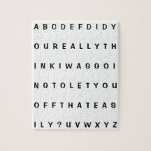 Chiste Frustrante De Alfabeto Falso