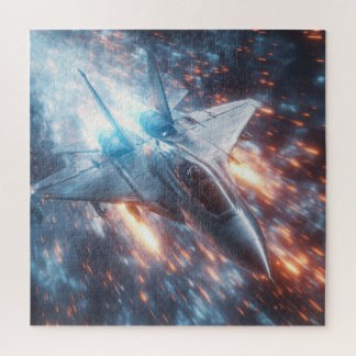 Puzzle Chocante a través de parques de metal - rompecabez