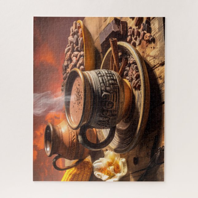 PUZZLE CHOCOLATE CALIENTE (Vertical)