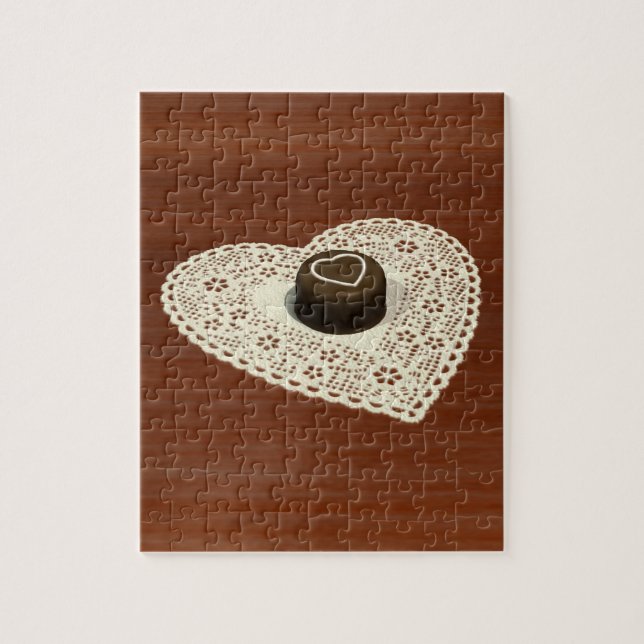 Puzzle Chocolate de San Valentín (Vertical)