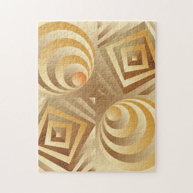 Puzzle Chocolate y canojeo de caramelo (Vertical)