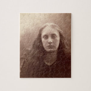 Puzzle Christabel, retrato de mayo Prinsep, c.1867 (sepia