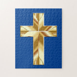 PUZZLE CHRISTIAN JIGSAW PUZZLES, CRUZ DE ORO