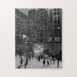Puzzle Christmas at Rockefeller Center - NYC