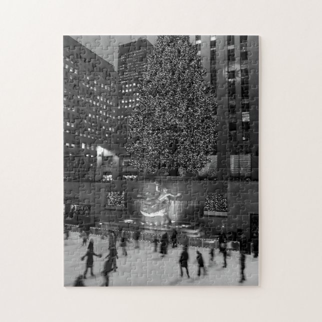 Puzzle Christmas at Rockefeller Center - NYC (Vertical)