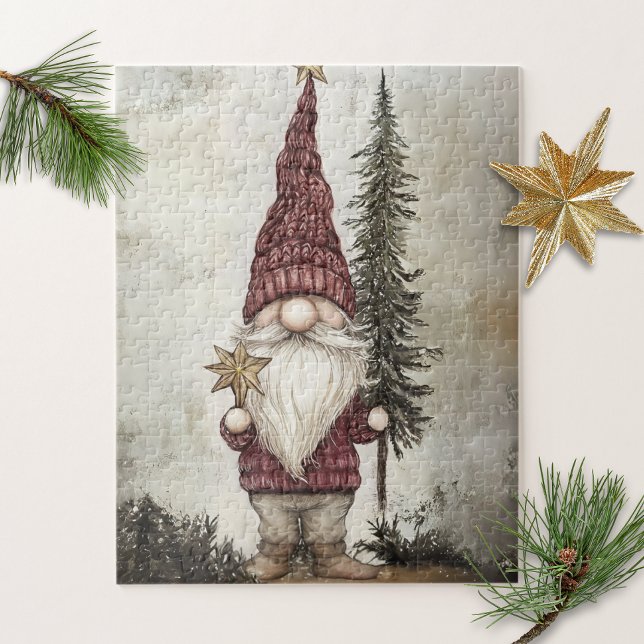 Puzzle Christmas Gnome for the Holidays (Subido por el creador)