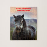 Puzzle Christmas Granddaughter.<br><div class="desc">Happy Christmas Granddaughter.Jigsaws Horses and Foals, These Jigsaws are made of sturdy cardboard and mounted on chipboard, these puzzles are printed in vivid and full colour. For hours of puzzle enjoyment, give a custom puzzle as a gift today! Size from: 11" x 14" (252 pieces) Up to: super size 20"...</div>